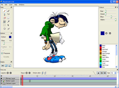 software used to draw simple figures